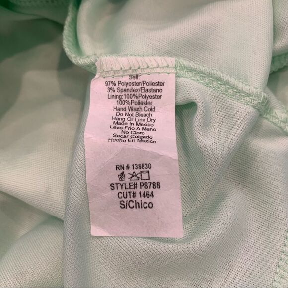 Mikey & Joey Eyelet Lace Lined Shorts Green Size Small - Picture 4 of 5